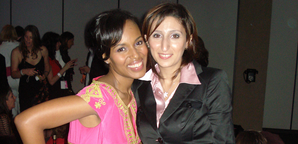 Nadine Abou Zaki & Kerry Washington