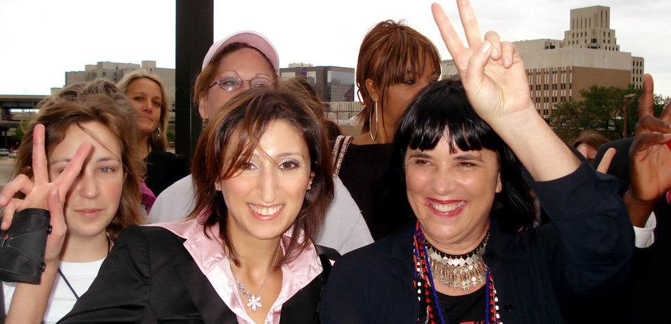 Nadine Abou Zaki & Eve Ensler
