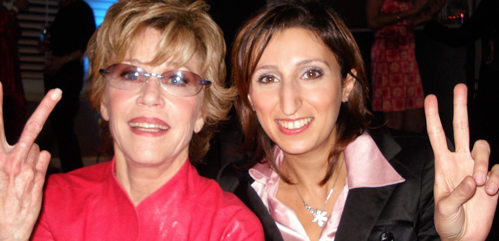 Nadine Abou Zaki & Jane Fonda
